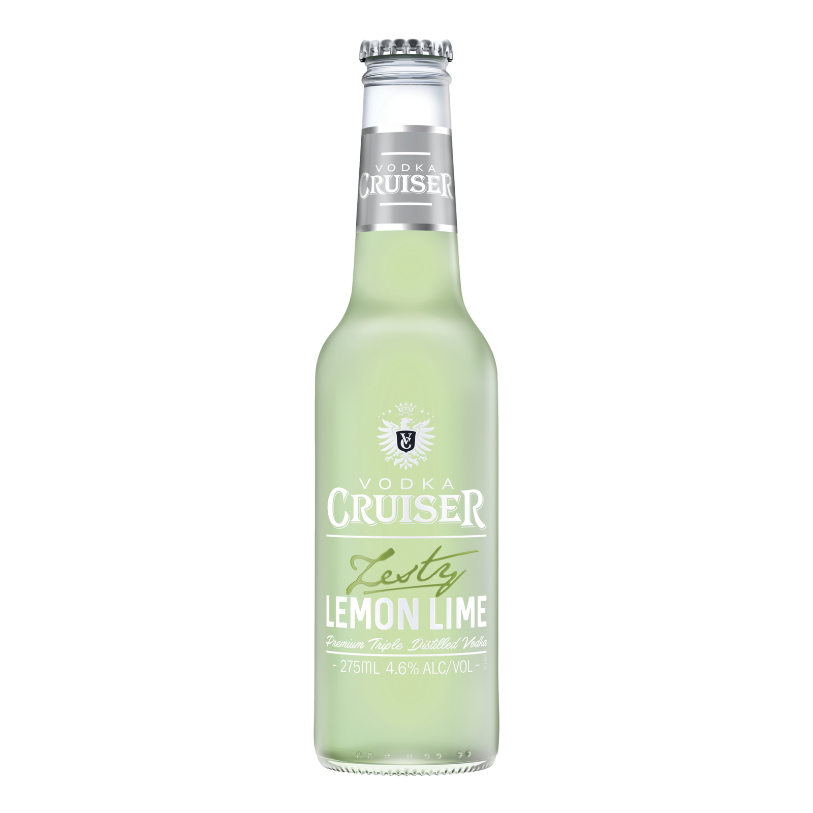 Vodka Cruiser Zesty Lemon Lime 275ml Bottle Single