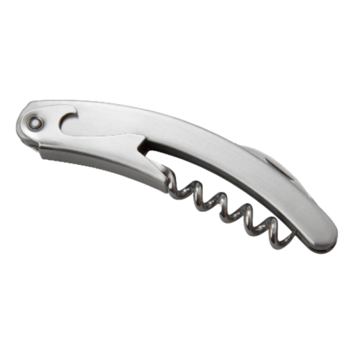 Waiter's Friend Corkscrew Single Hinge Bottle Opener Stainless Steel