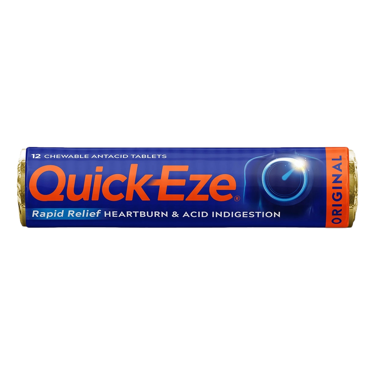 Walco Quick-Eze Original Antacid Tablets 12 Pack