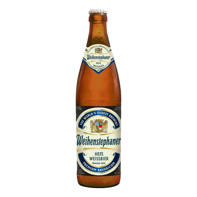 Weihenstephaner Hefeweissbier 500ml Bottle 4 Pack