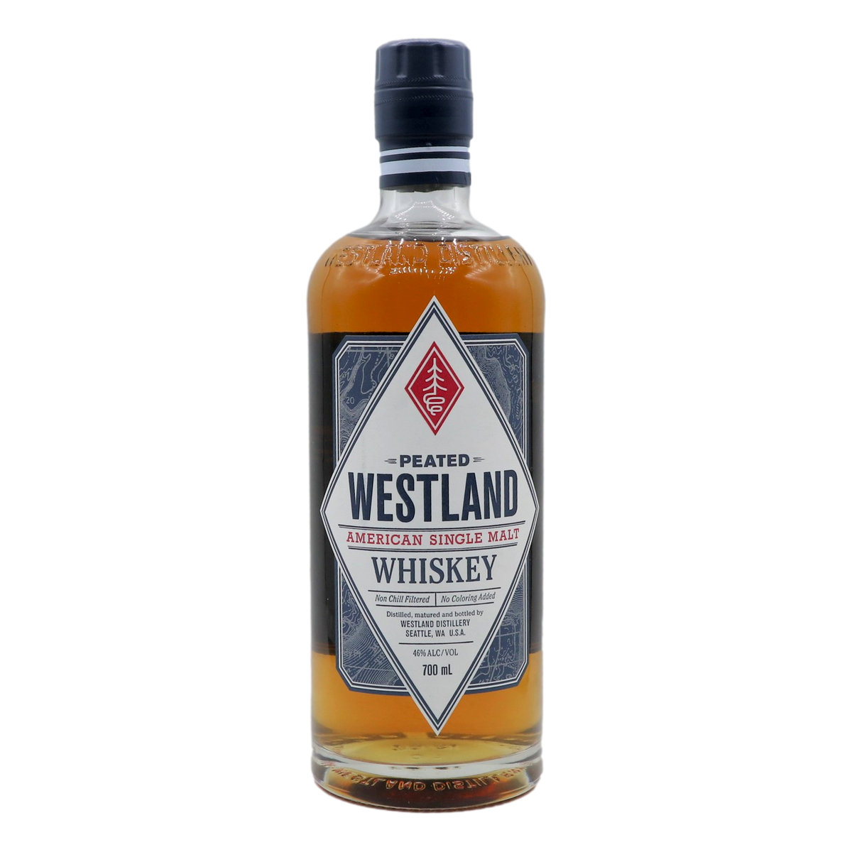 Westland Peated American Single Malt Whiskey 700ml