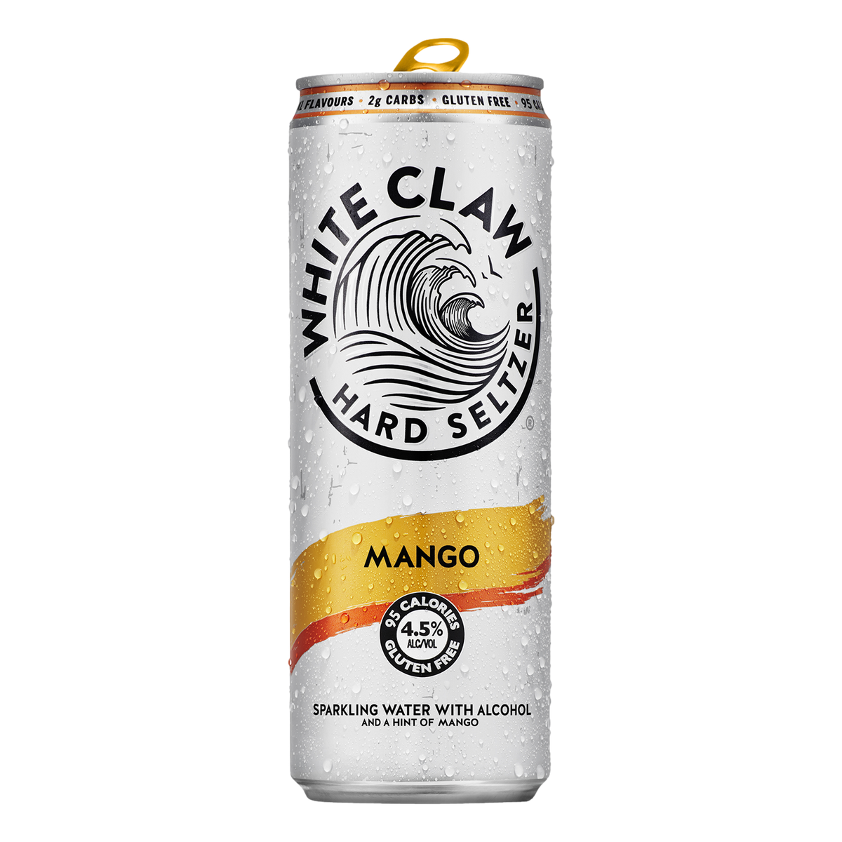 White Claw  Hard Seltzer Mango 330ml Can Single