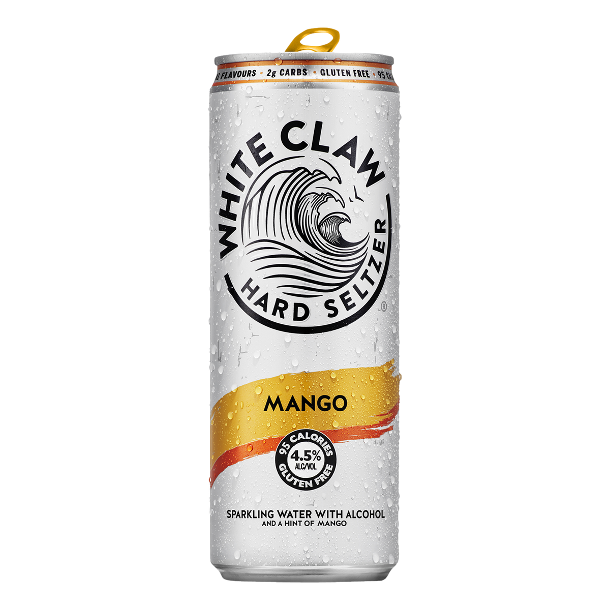 White Claw Hard Seltzer Mango 330ml Can Single