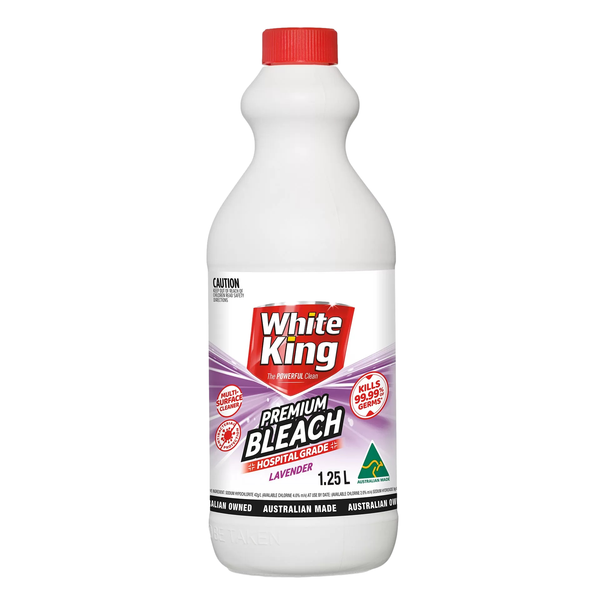White King Bleach Lavender 1.25L Camperdown Cellars