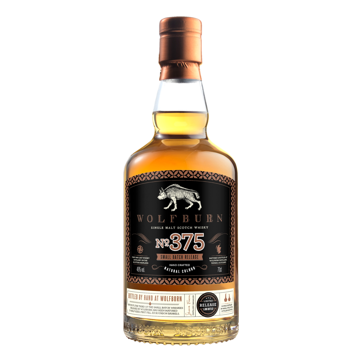 Wolfburn No. 375 Single Malt Scotch Whisky 700ml - Small Batch Release