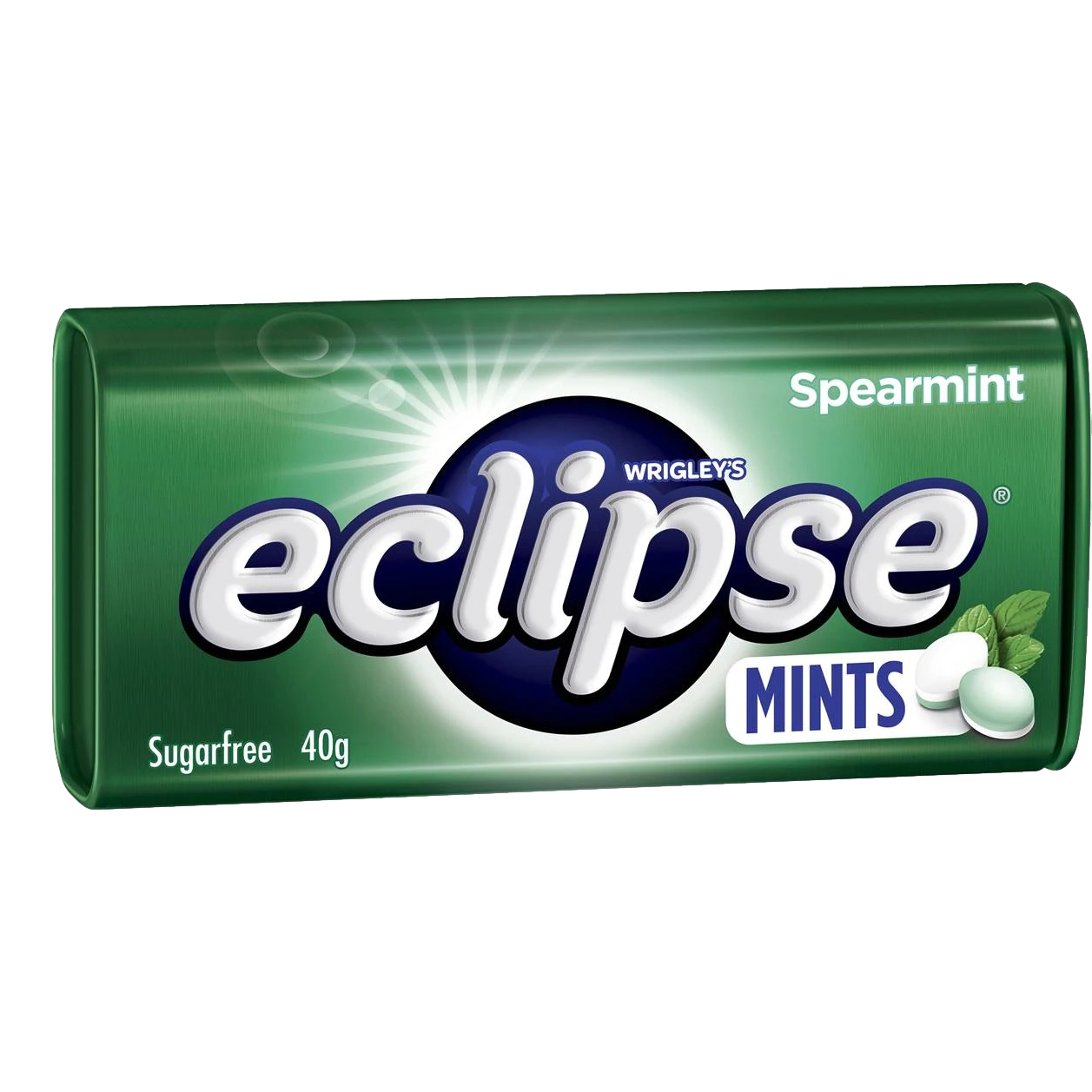 Wrigley's Eclipse Spearmint Mints Tin 40g