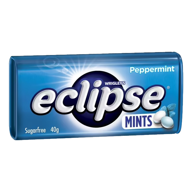 Wrigley's Eclipse Peppermint Mints Tin 40g