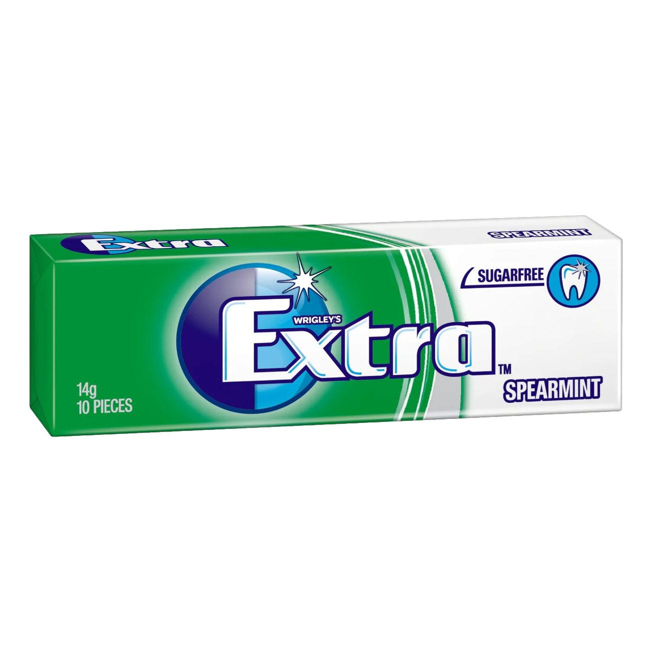 Wrigley's Extra Spearmint Gum 14g 10 Pack