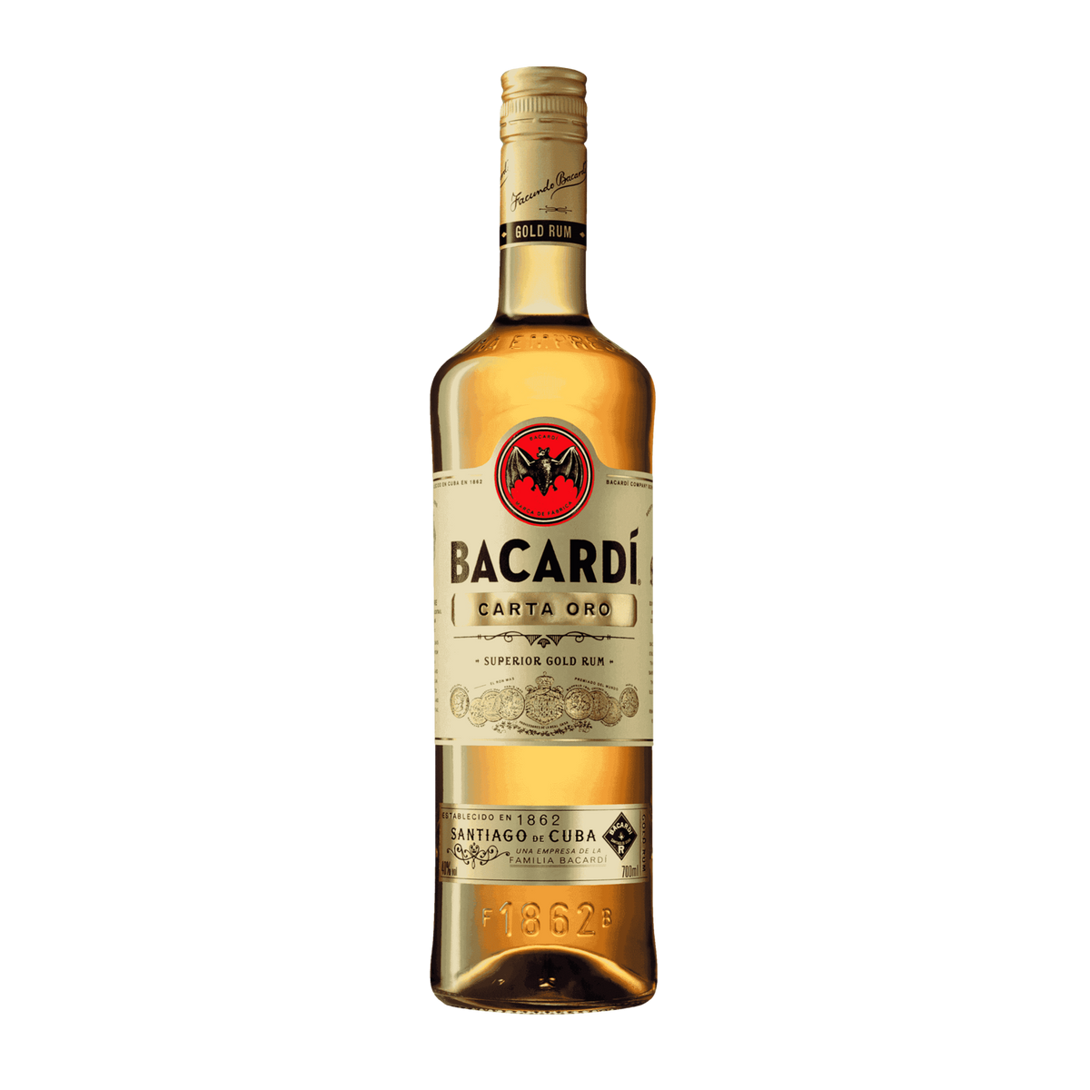 Bacardi Carta Oro Gold Rum 700ml