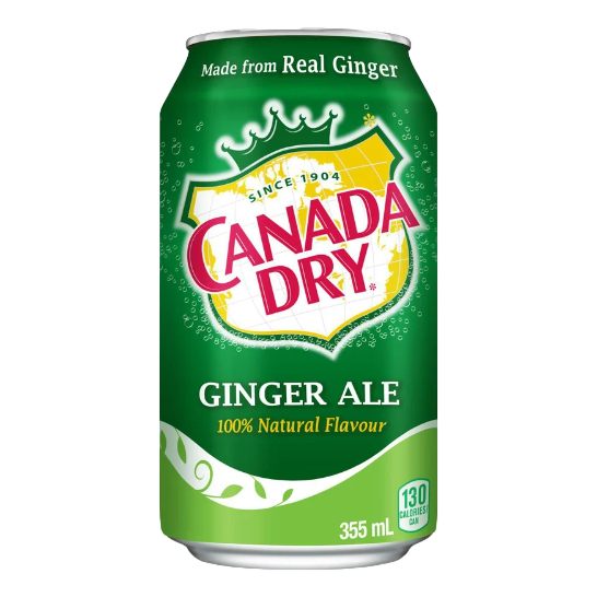 Canada Dry Ginger Ale 355ml Can Single