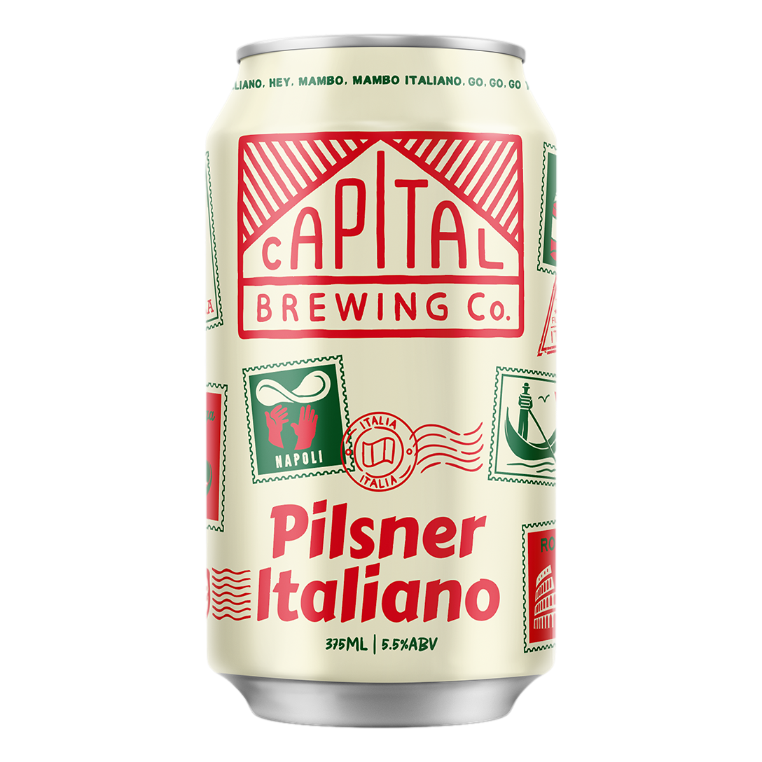 Capital Brewing Co. Pilsner Italiano 375ml Can Single