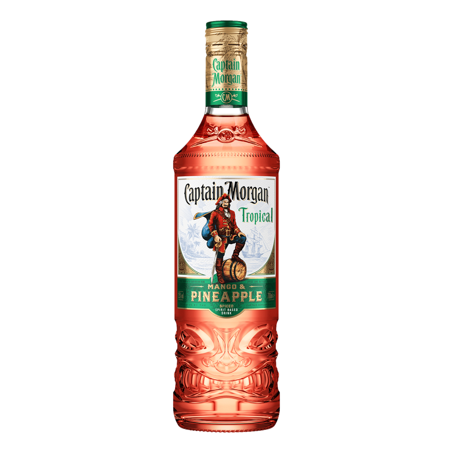 Captain Morgan Tropical Mango & Pineapple Spiced Rum 700ml