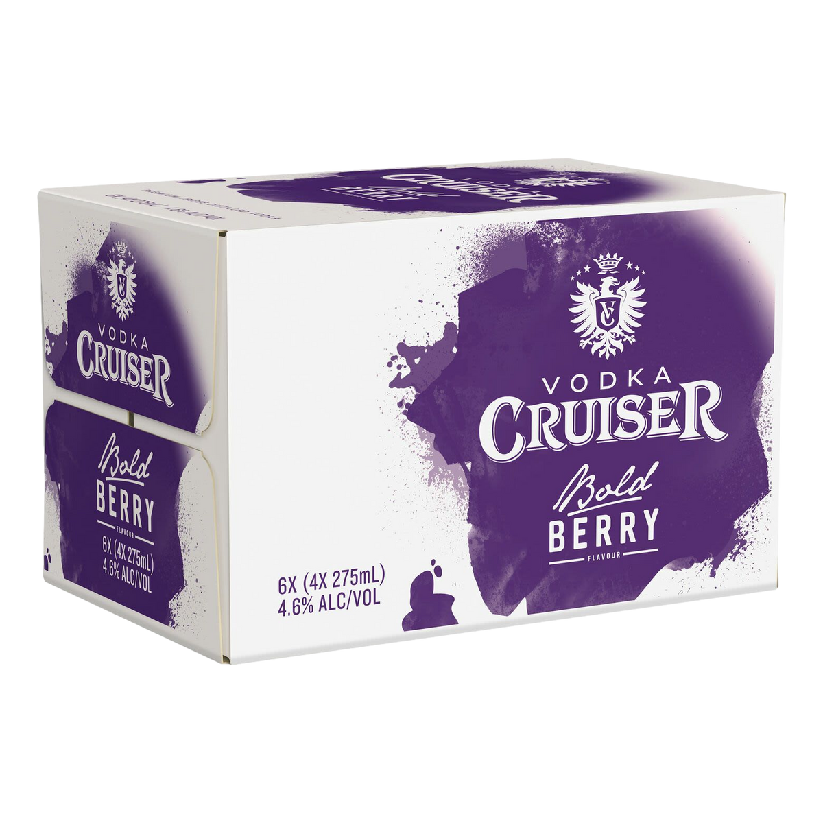 Vodka Cruiser Bold Berry Blend 275ml Bottle Case of 24