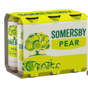 Somersby Pear Cider 375ml Can 6 Pack