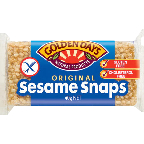Golden Days Sesame Snaps Original 40g