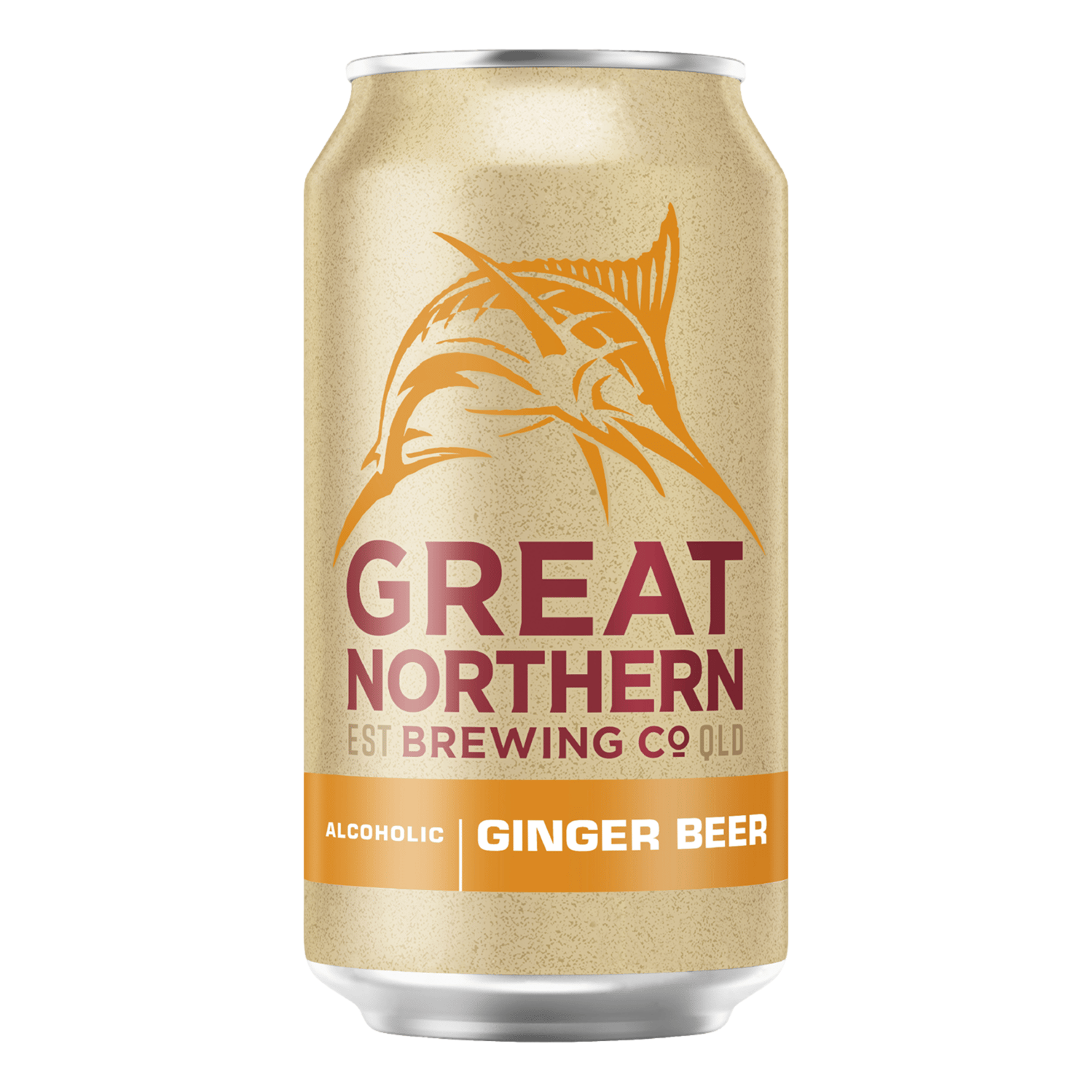 Great Northern Alcoholic Ginger Beer 375ml Can Single