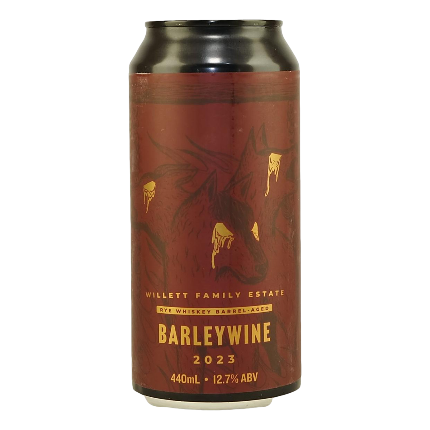 Hawkers Willett Rye Whiskey Barrel-Aged Barleywine 2023 Edition 440ml Can Single