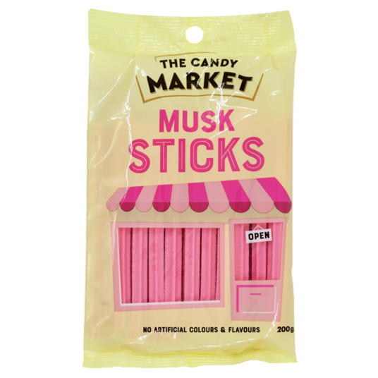 The Candy Market Musk Sticks 200g