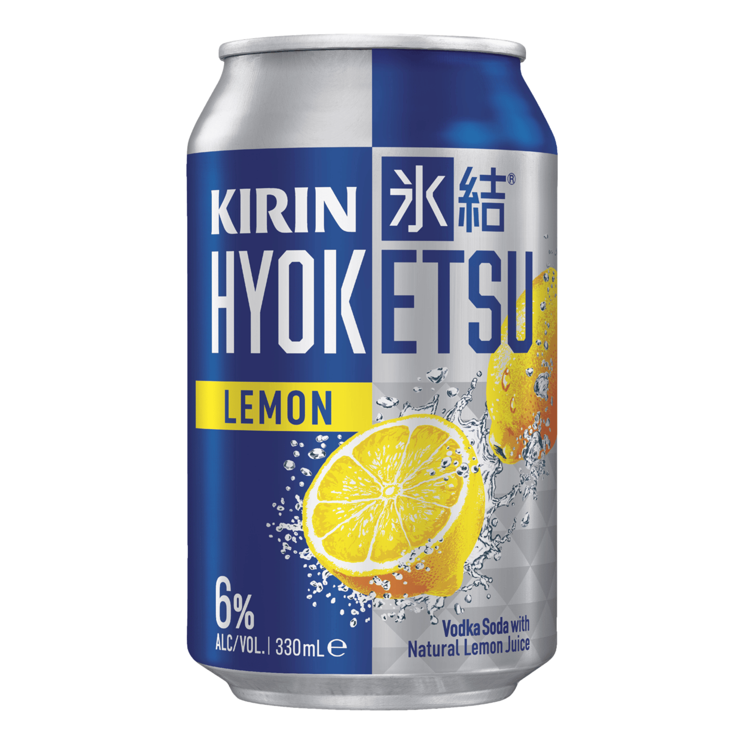 Kirin Hyoketsu Lemon Vodka Soda 6% 330ml Can Single