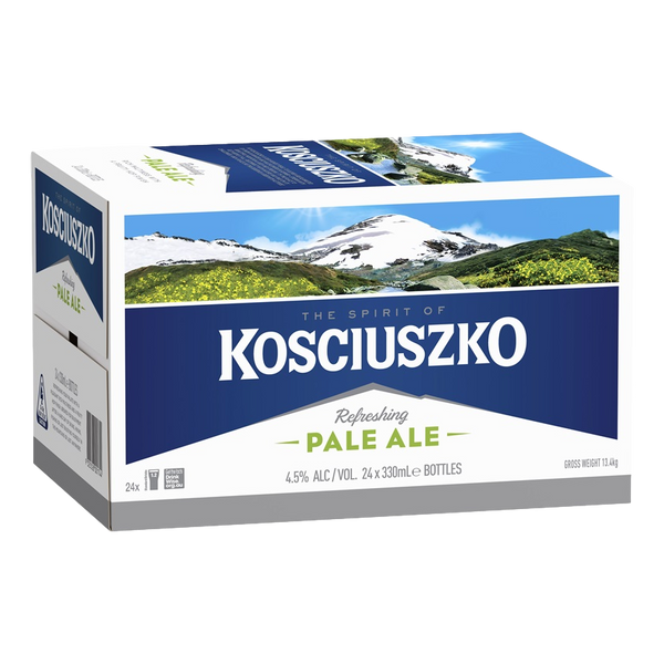 Kosciuszko Pale Ale 330ml Bottle Case of 24 Camperdown Cellars