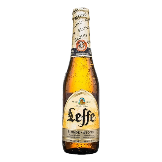 Leffe Blonde Abbey Ale 330ml Bottle 4 Pack
