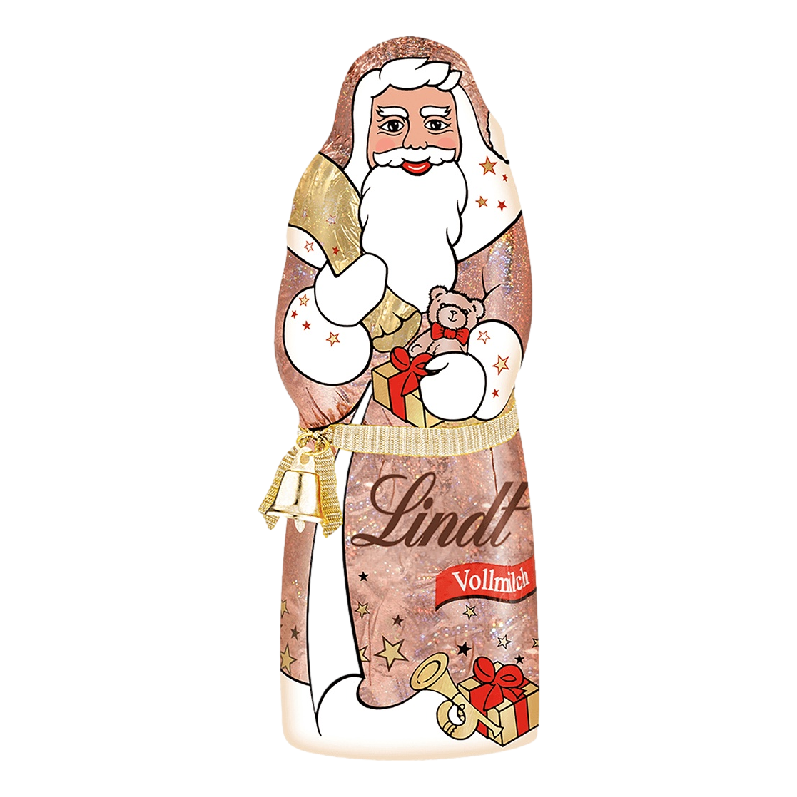 Lindt Milk Chocolate Glamour Santa 125g