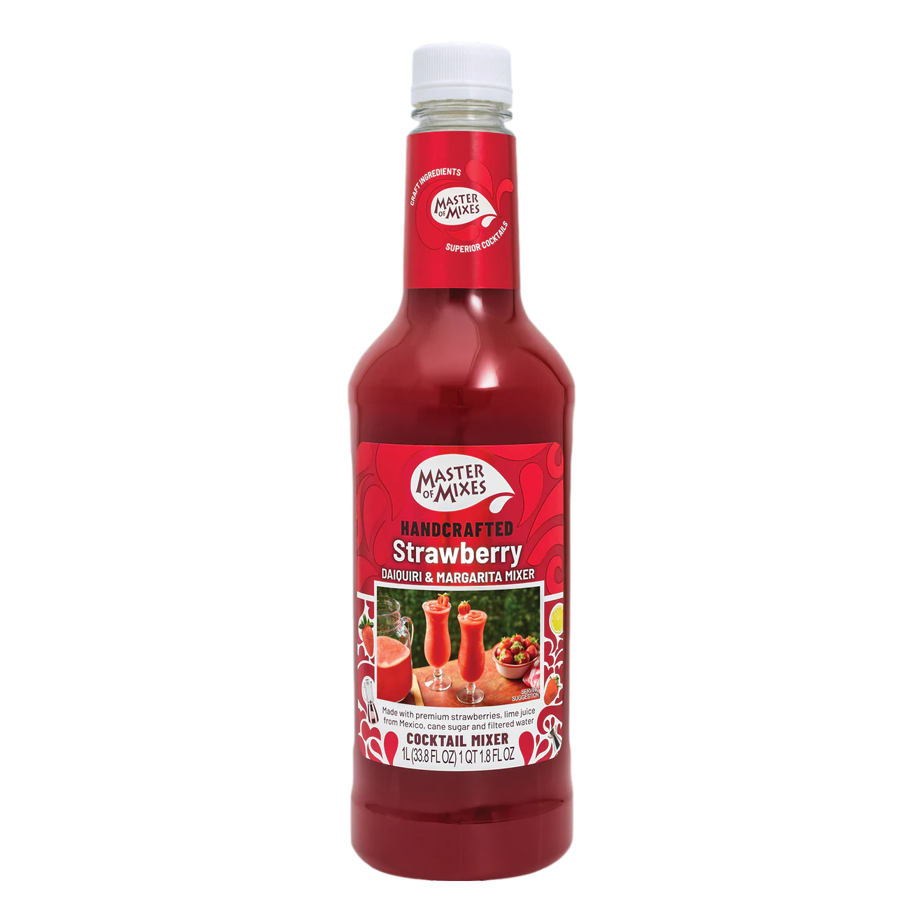 Master of Mixes Strawberry Margarita 1L