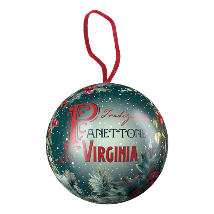 Virginia Panettone Christmas Bauble 100g