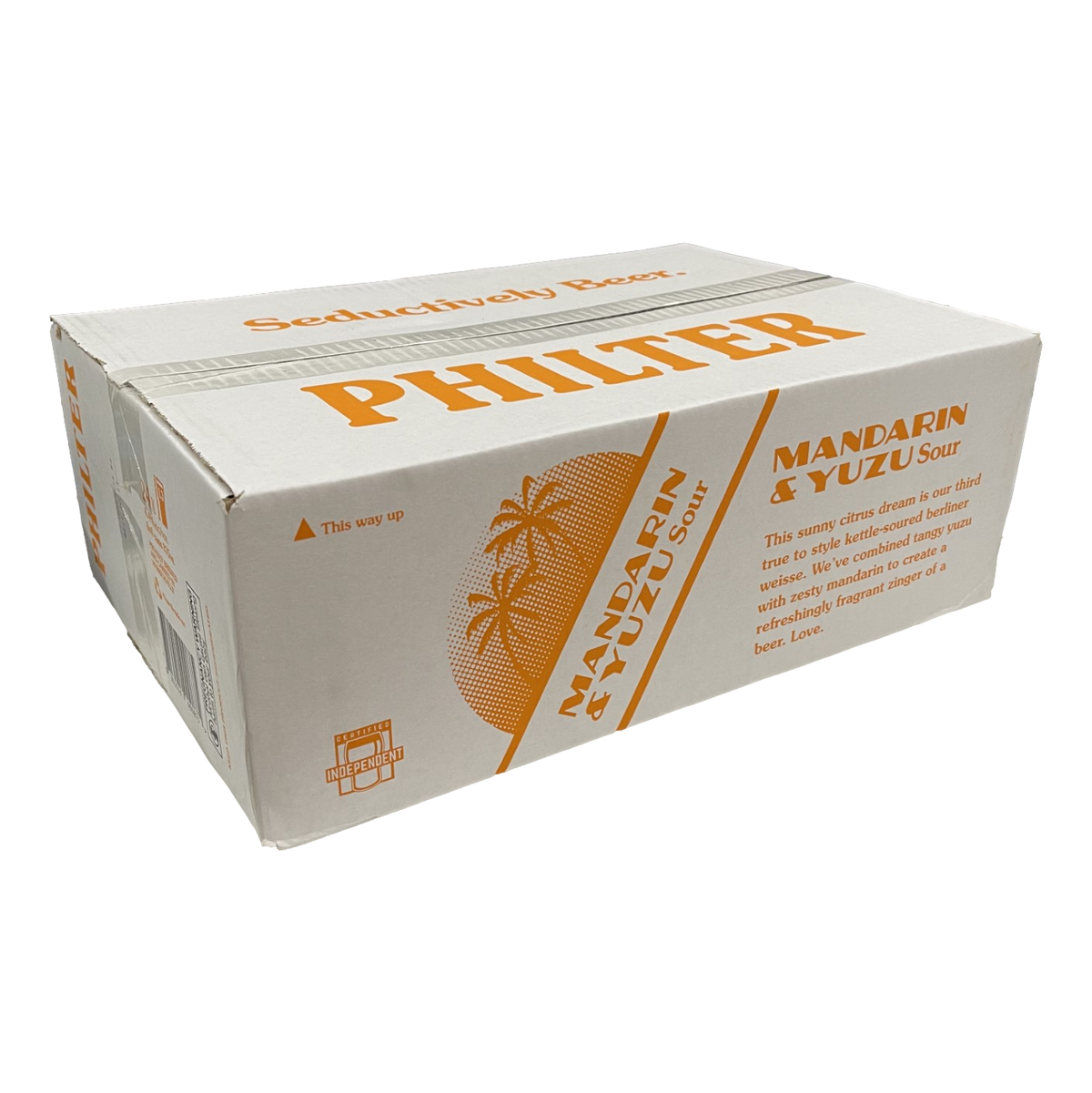 Philter Mandarin & Yuzu Sour 375ml Can Case of 24