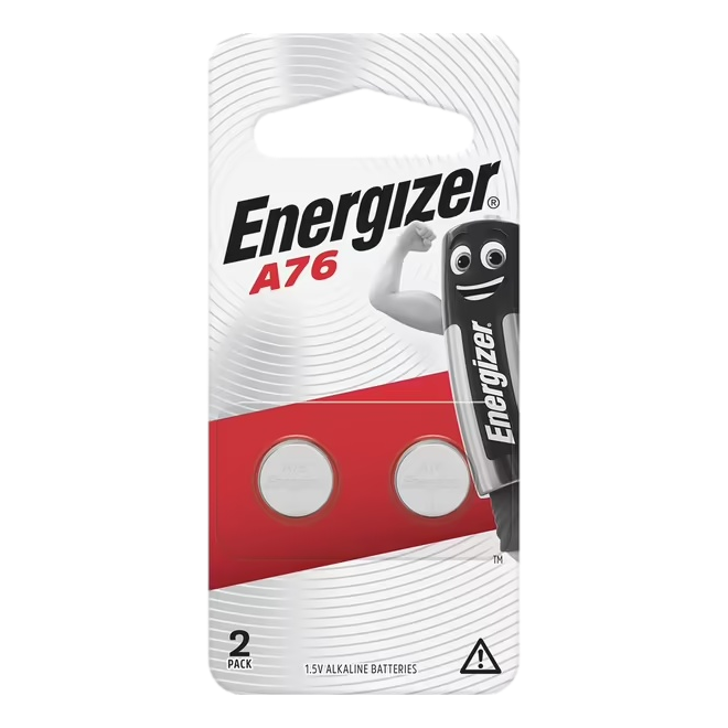 Energizer Battery  A76 1.5V 2 Pack