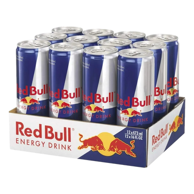 Red Bull Energy Drink 473ml Can Case of 12