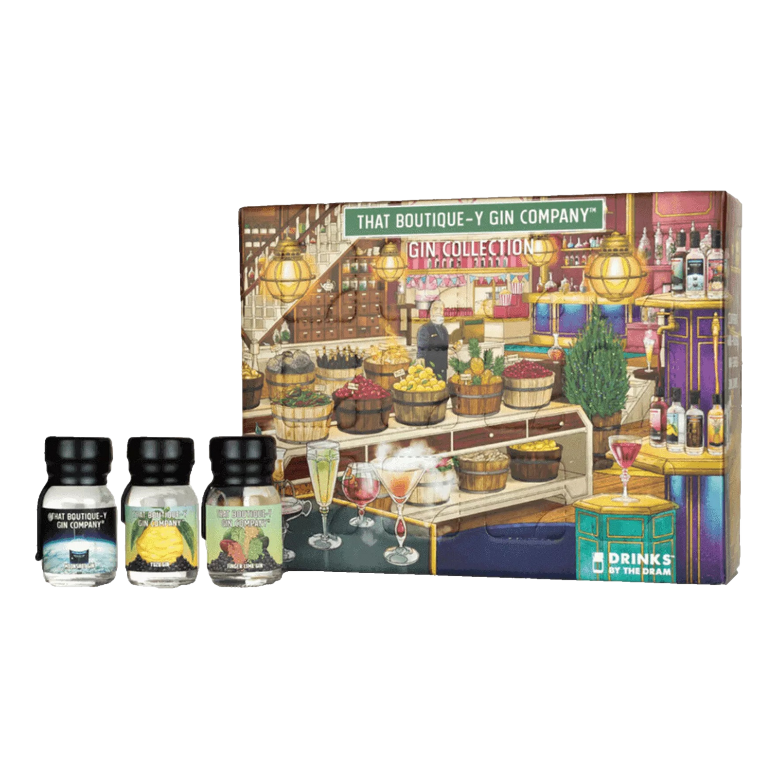 That Boutique-y Gin Company Gin Collection 30ml Tasting Set of 12 Gift Pack