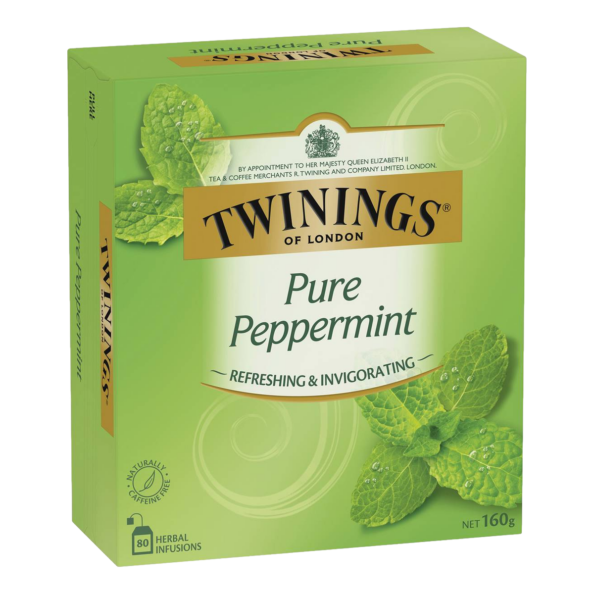 Twinings Pure Peppermint 160g 80 Pack