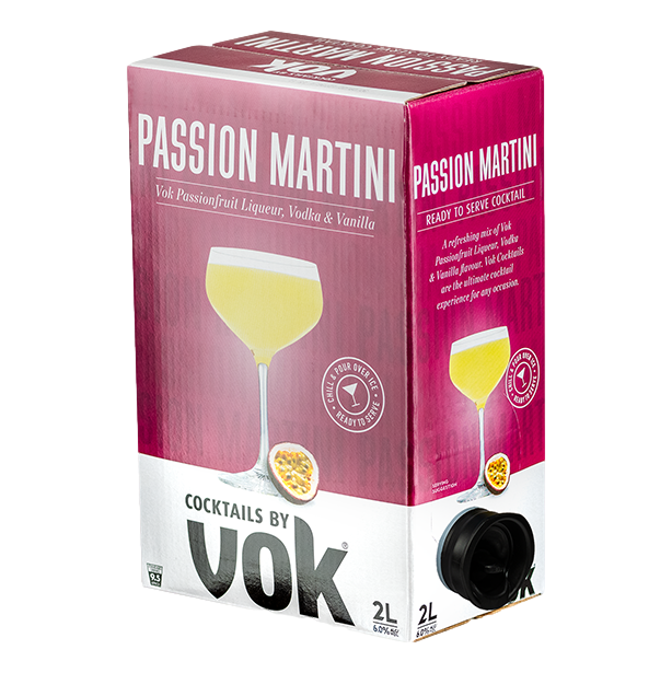 VOK Cocktails Passion Martini Cask 2L