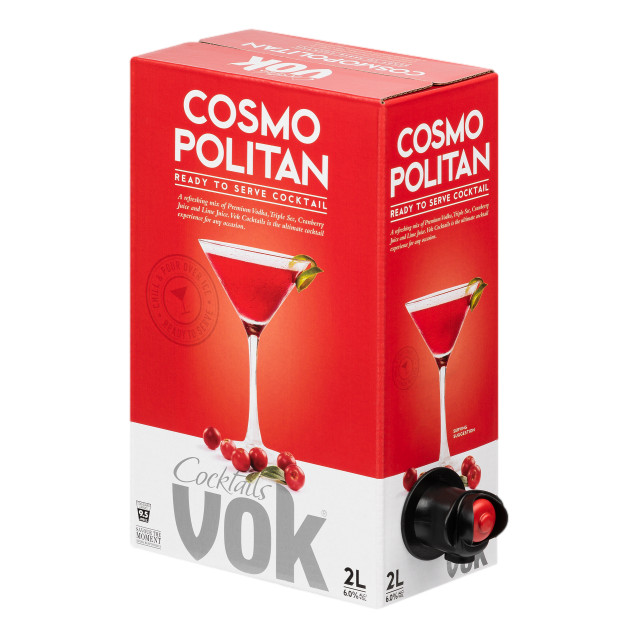 VOK Cocktails Cosmopolitan Cask 2L